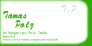 tamas polz business card